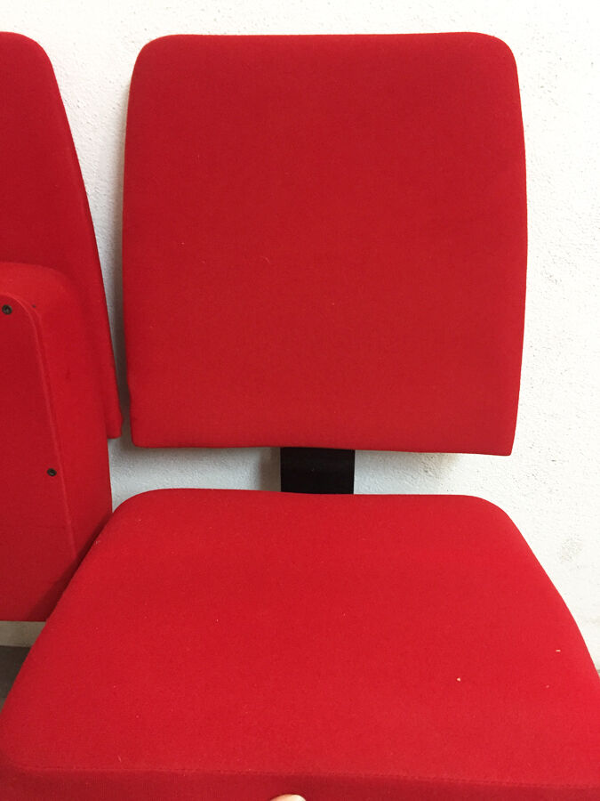 Red cinema seats