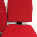 Red cinema seats