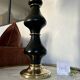 Large ceramic and brass lamp from around 1950.