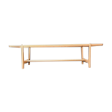 Mid-century beech coffee table