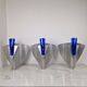 Trybeca Sconces by Ingo Maurer for Design M, Germany, Set of 3