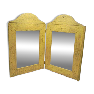Miroir 2 pans 56 x 40 cm