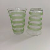 Deux verres granités VHF