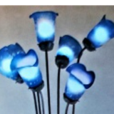 Lampadaire en tulipes