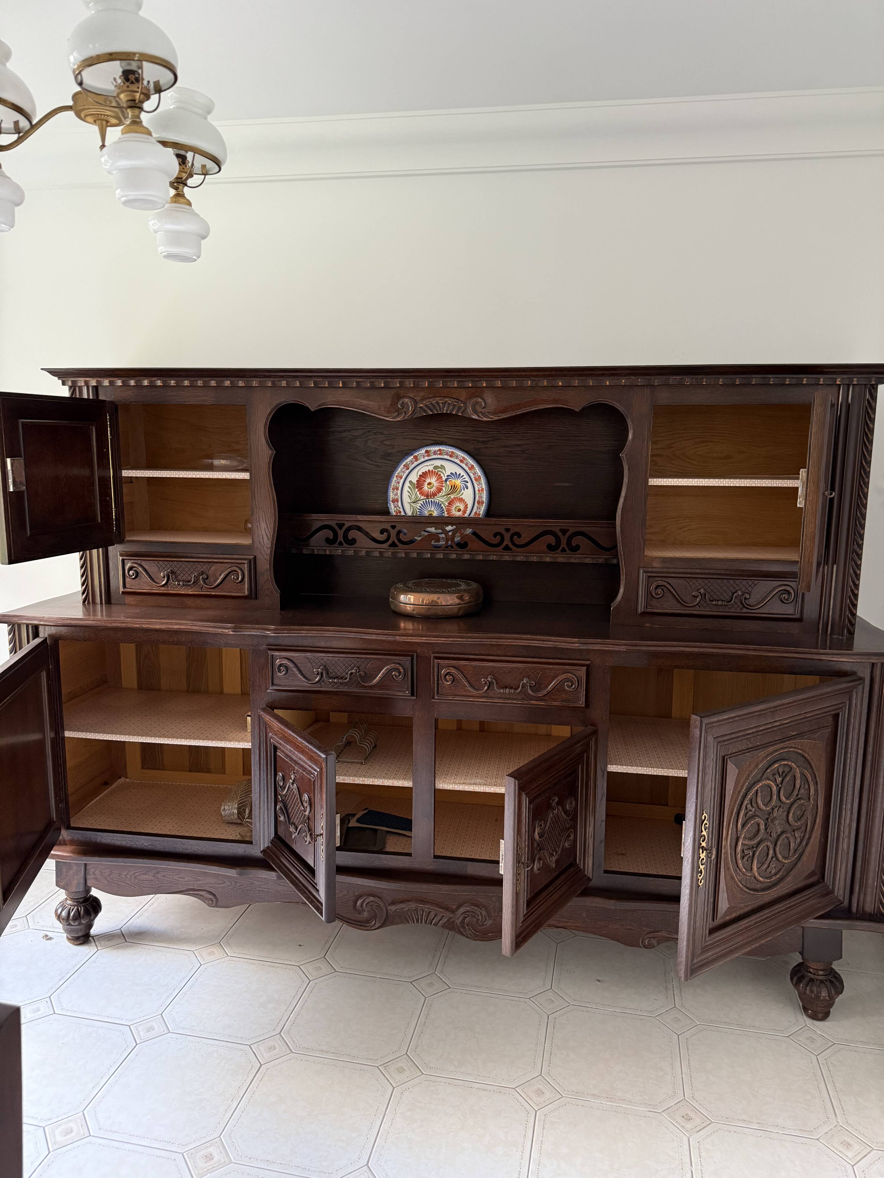 Vintage wooden sideboard