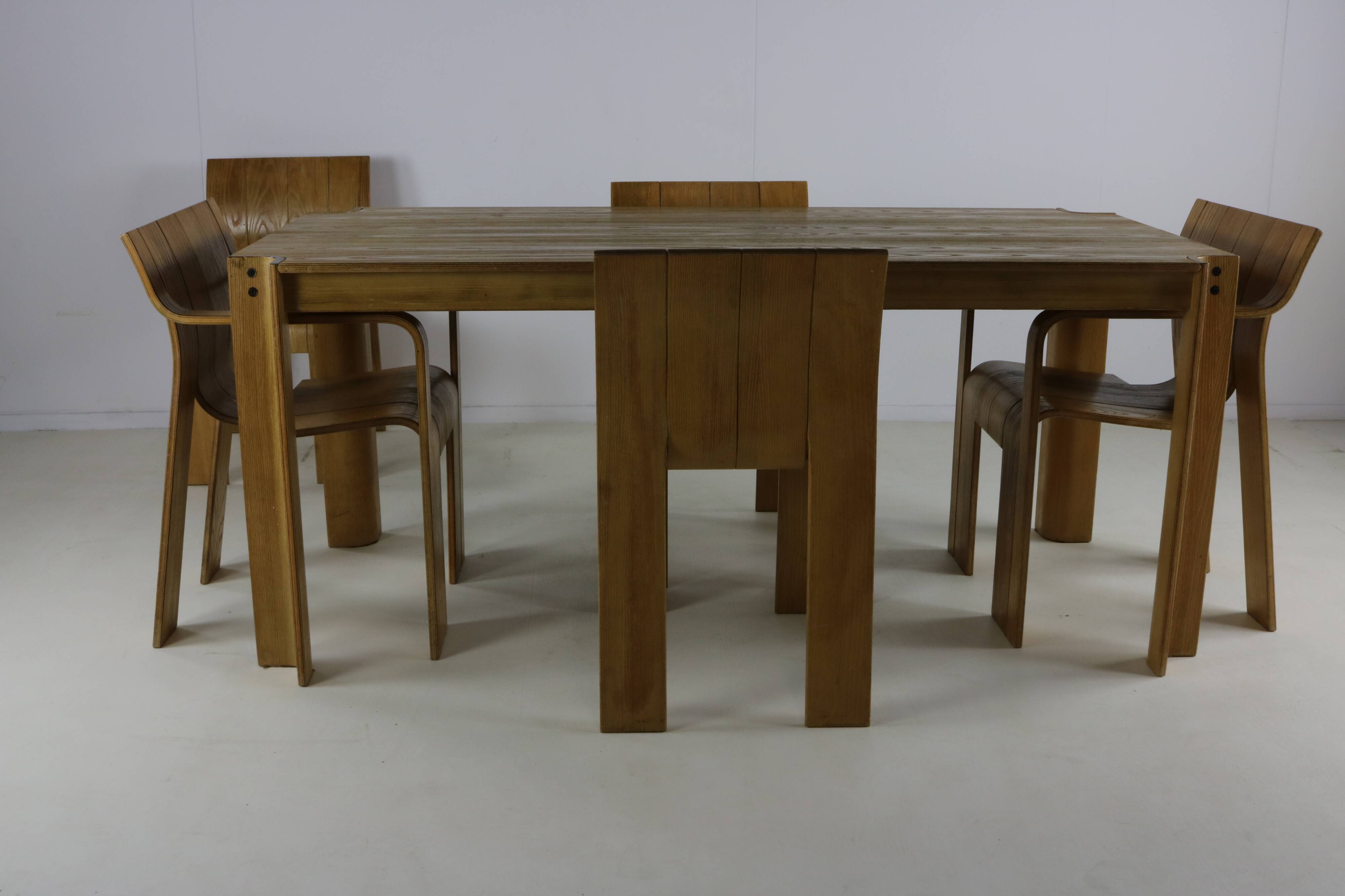 Dutch seventies design dining group by Gijs Bakker for Castelijn