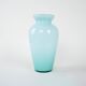 Glass vase, Italian design, 1970s, made in Italy