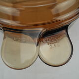 Ancienne cocotte plat ambré vision 2.5l