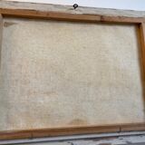 Oil on sheet - View of Venice 1950 - framed