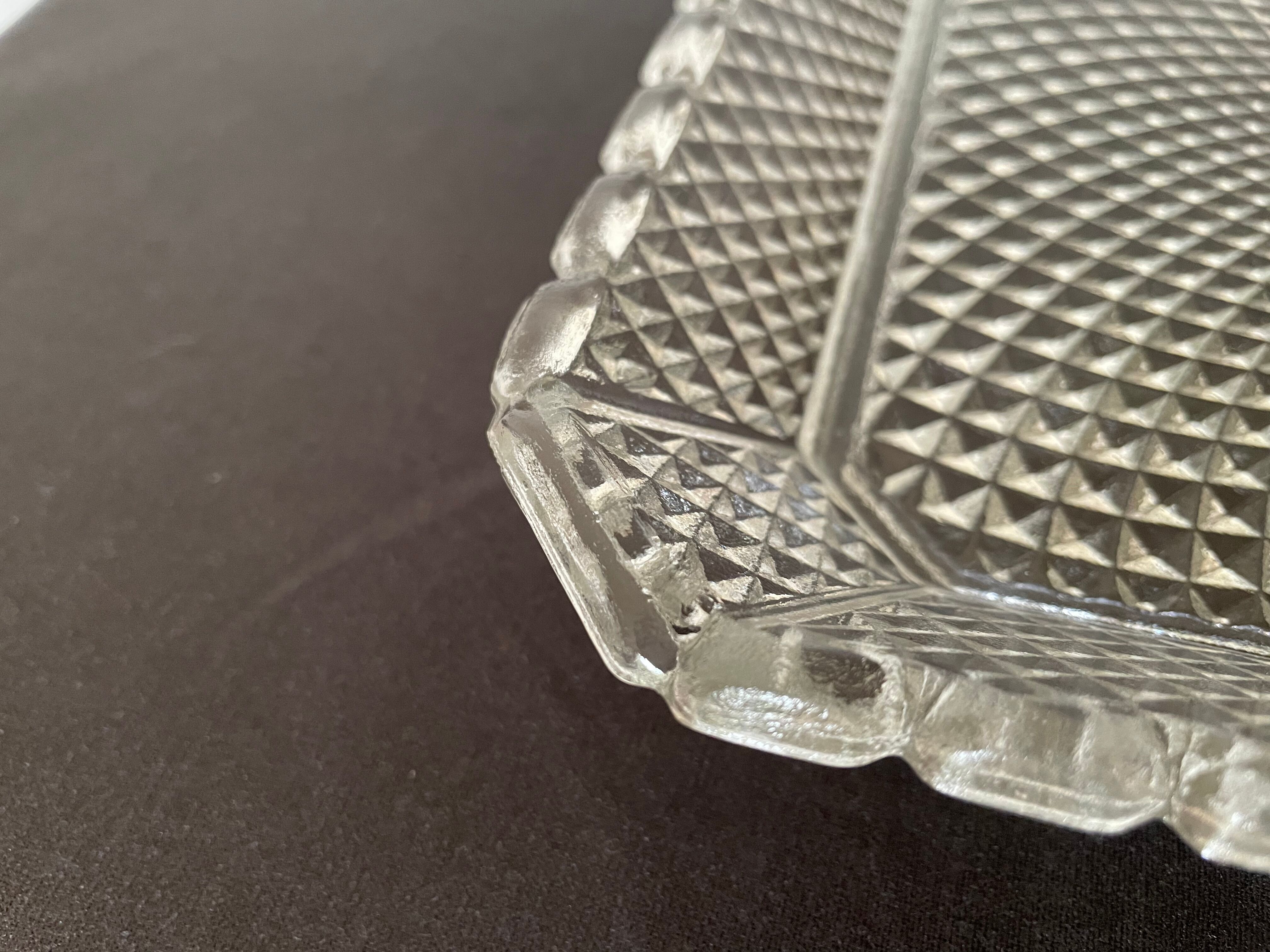 Plateau en pointe de diamant