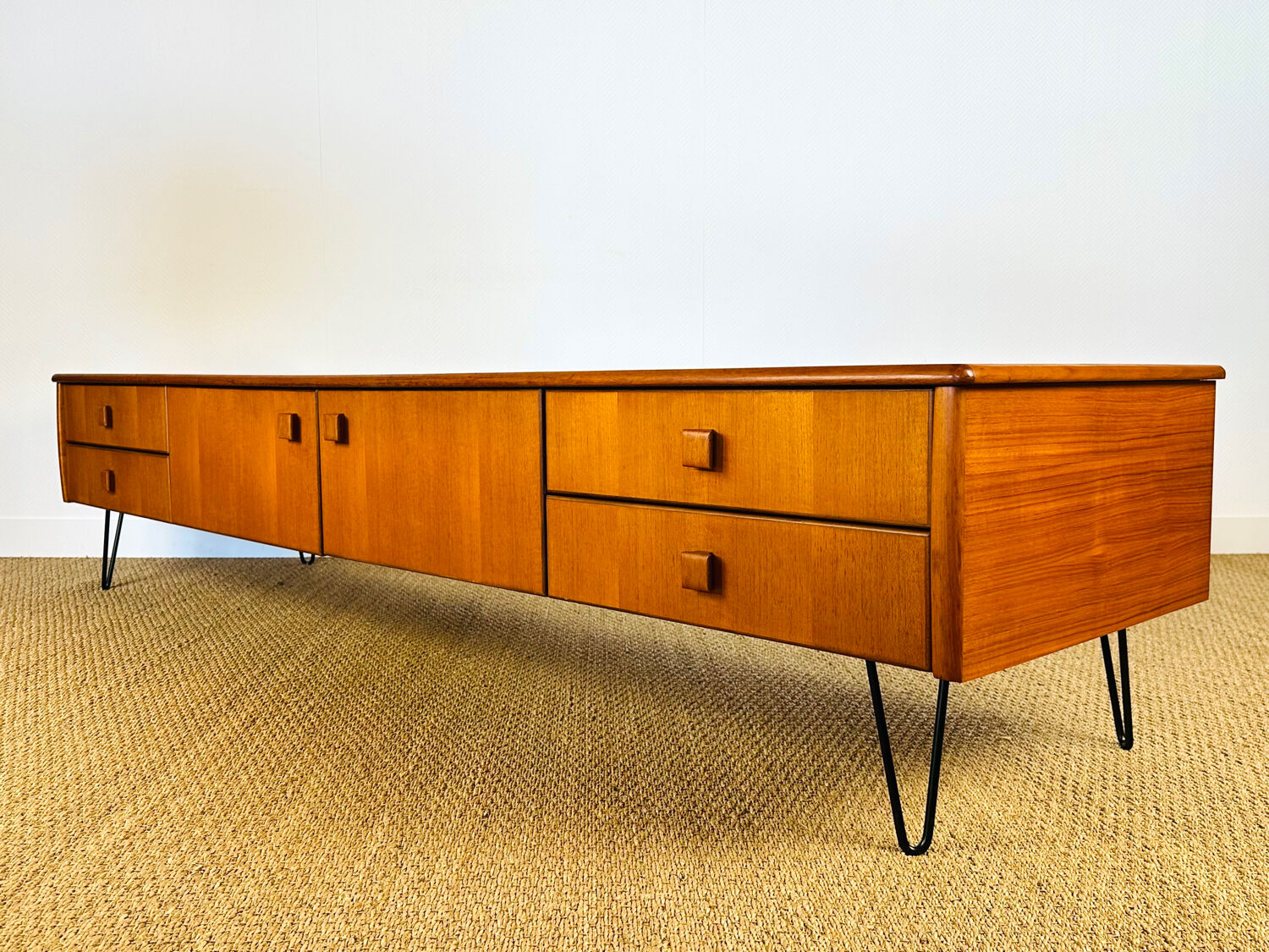 Enfilade scandinave en teck 1960