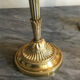 Paire de candélabres en bronze doré et ciselé style Louis XVI