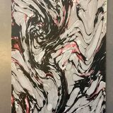 Painting of a woman walking 20th century