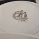 10 deep plates Moulin Des Loups Hamage green border