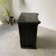Commode XIXème pin noirci sculpté