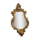 Mirror 48x28 gilded with leaf