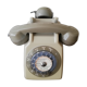 Téléphone a cadran rotatif