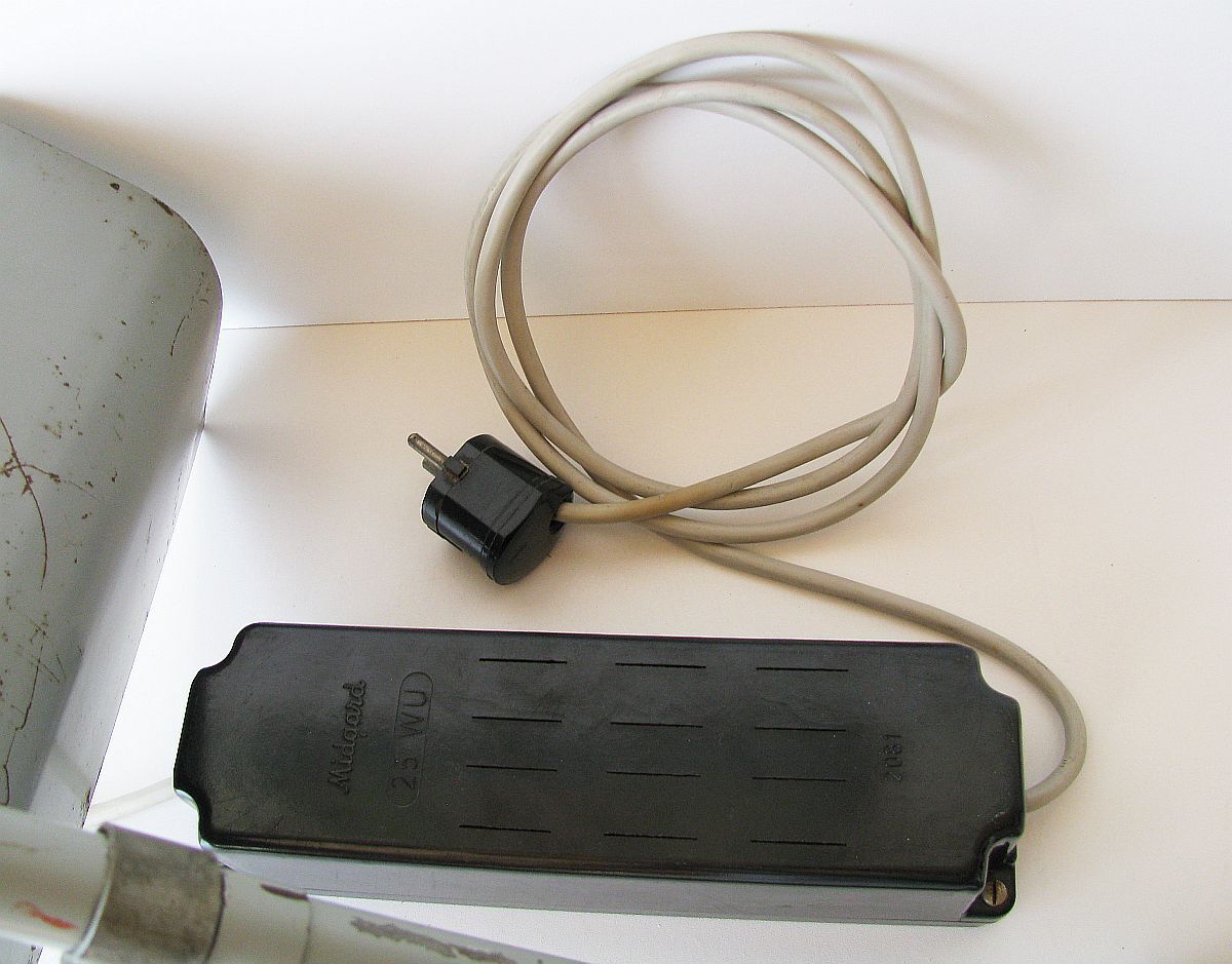 Lampe industrielle vintage de Midgard, années 1950