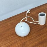 Swiss minimalist magnetic table lamp from the mid-century space age, 1960s.