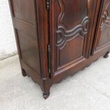 LouisXV walnut cabinet of the xviii century