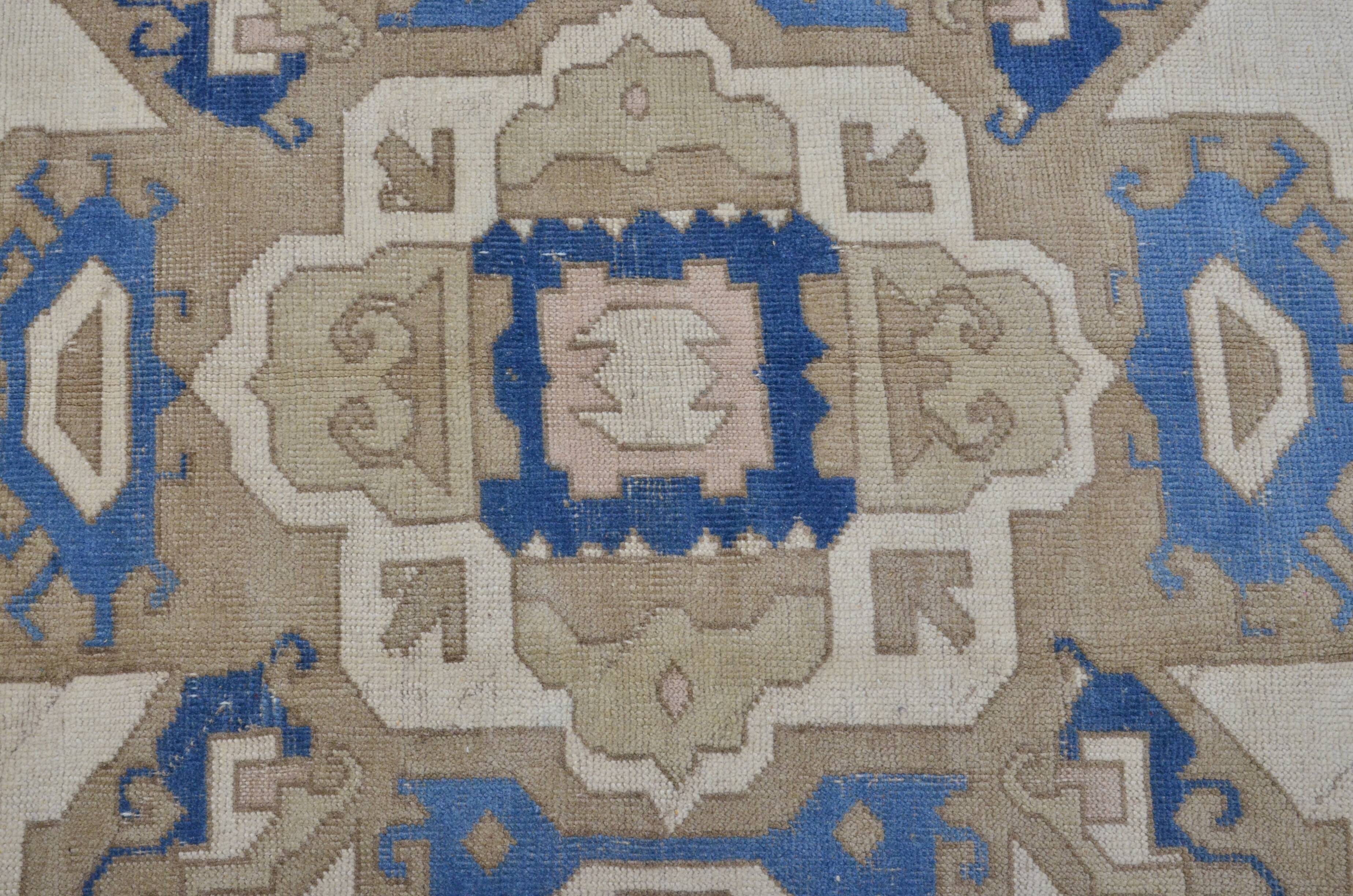 Oversized Oushak rug sku 3518