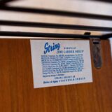 Recipient teak shelf - magazine holder by Kajsa - Nils "Nisse" Strinning for String 1960s