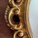 Golden rockery mirror