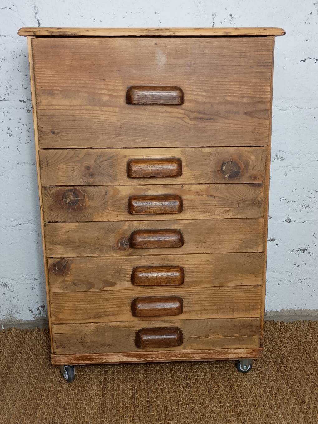 Small solid wood workshop furniture