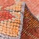 4x10 Runner Salmon Pink Vintage Runner, Turkish Wool Runner, 103x307Cm