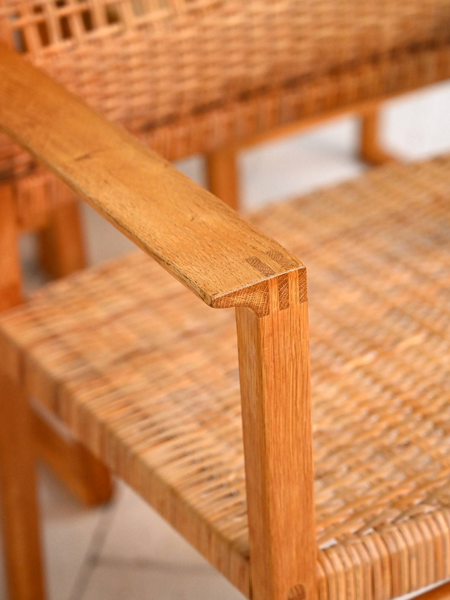 “BM62” Chairs by Børge Mogensen Lauritsen 1950s