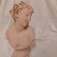 Bacchus and Bacchante, two terracotta busts, after Clodion