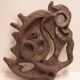 Ceramic wall piece by joop puntman