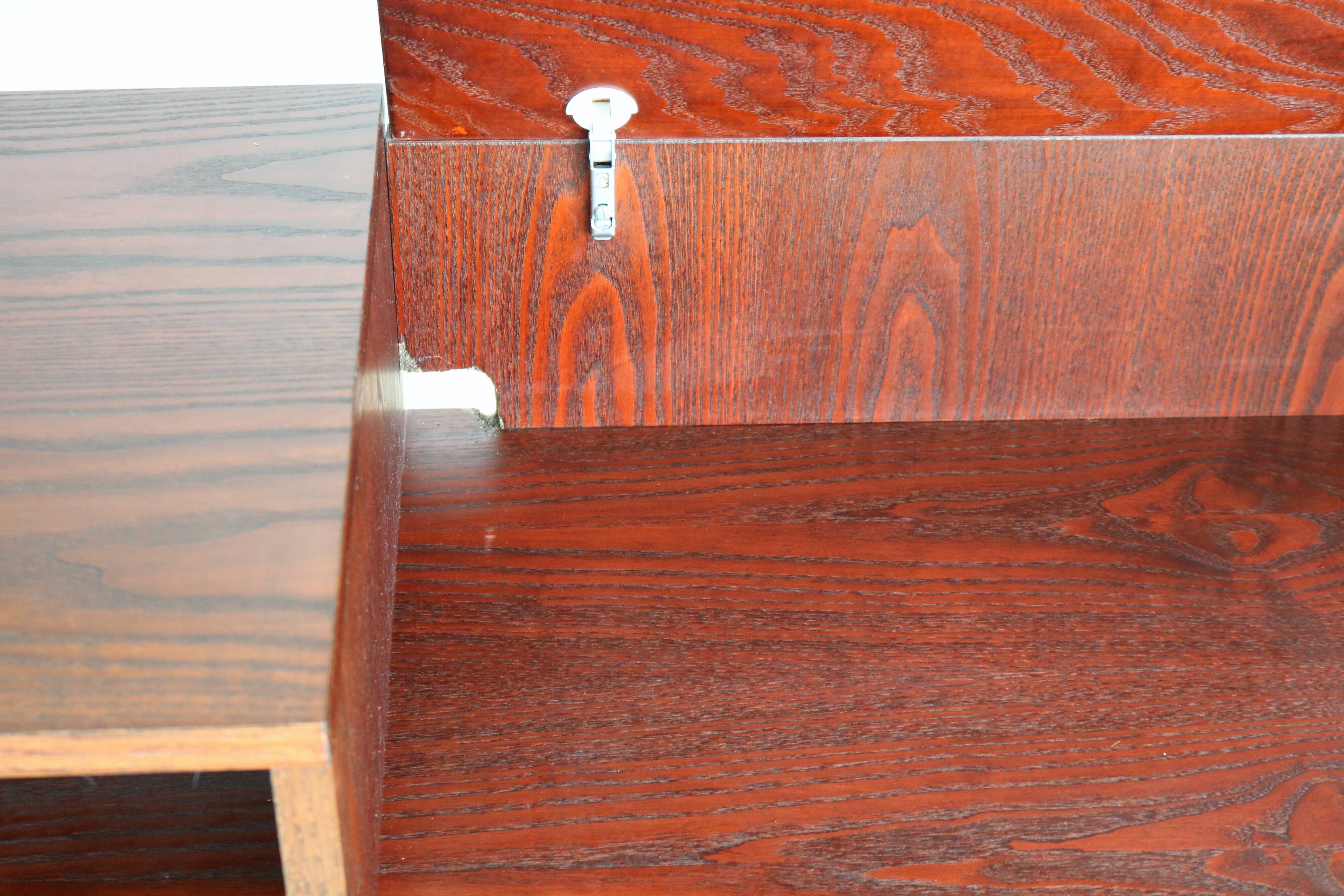 Buffet audio en palissandre vintage