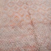 Pale Vintage Moroccan Rug 197 x 306 cm, Berber Wool Rug, Handmade Rug Boho