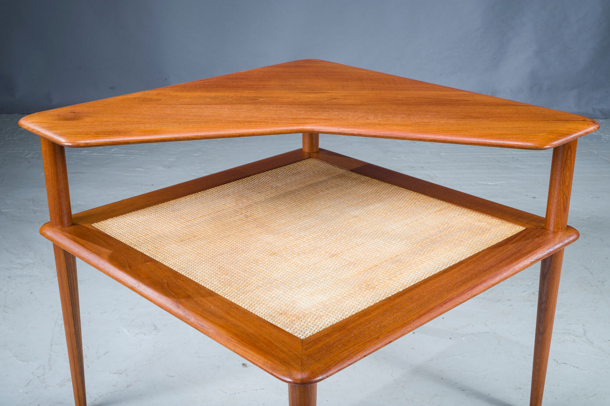 Vintage Minerva Teak Coffee Table by Peter Hvidt & Orla Molgaard Nielsen for France & Søn