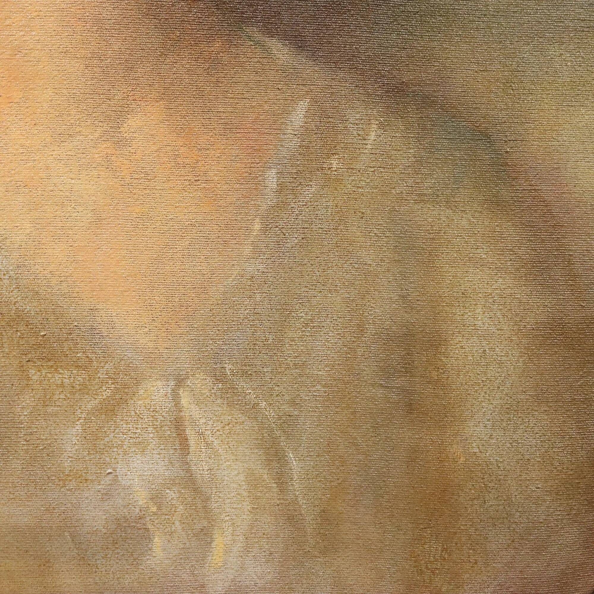 Modern painting, portrait of a young woman, oil on canvas '900