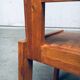 Postmodern Teak Side Chair, France, 1990s