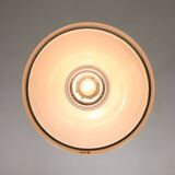 Space-age White Pendant by Luigi Massoni for Guzzini, 1960s