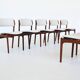 Erik Buch OD 49 set of ten dining chairs rosewood O.D. Mobler Denmark 1960