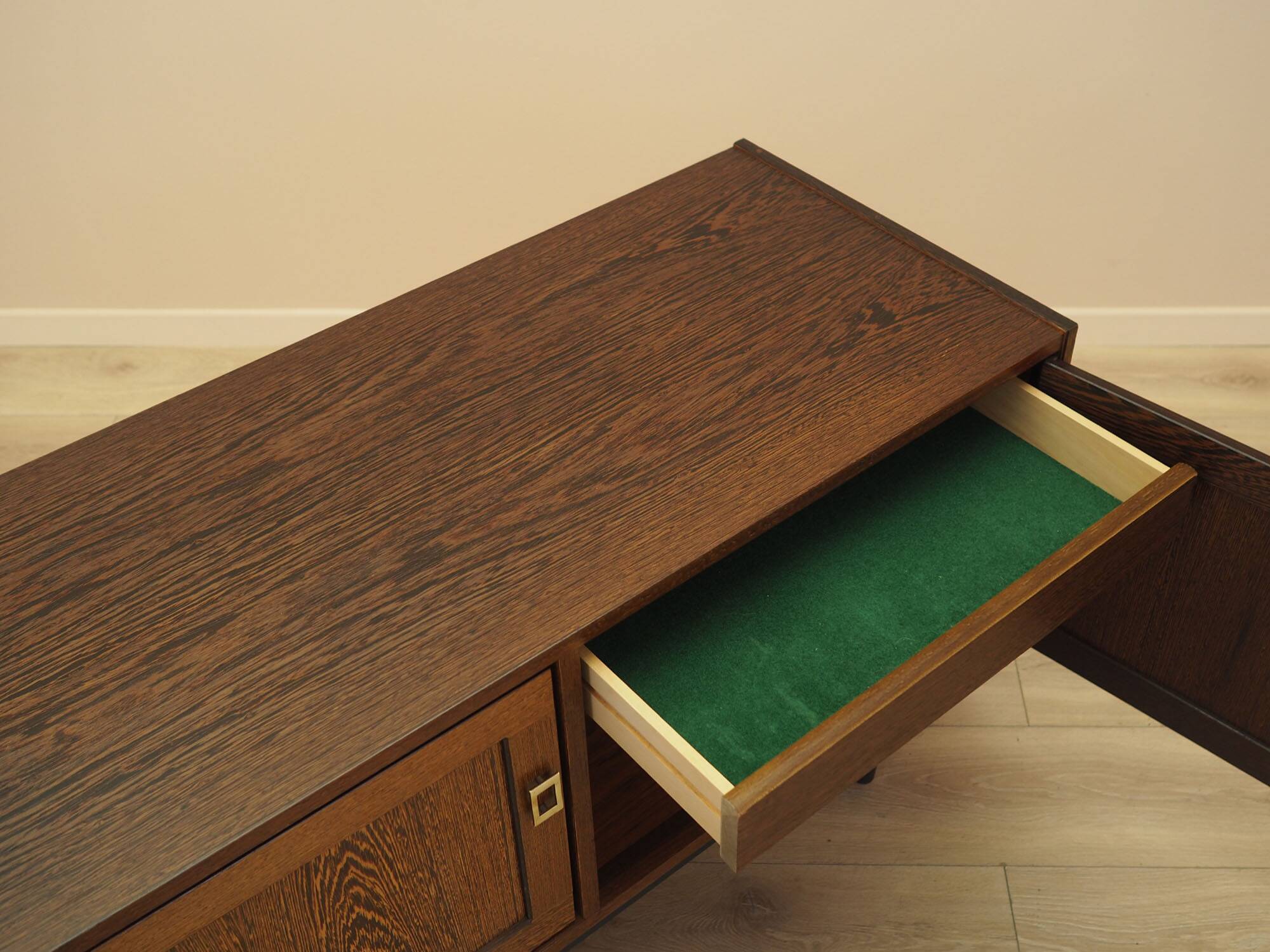 Danish Oak Cabinet, 1970s Scandinavian Modern