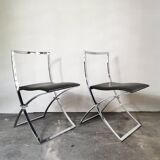 Marcello Cuneo, Model “Luisa”, 1970s Set of 2 Dining Chairs