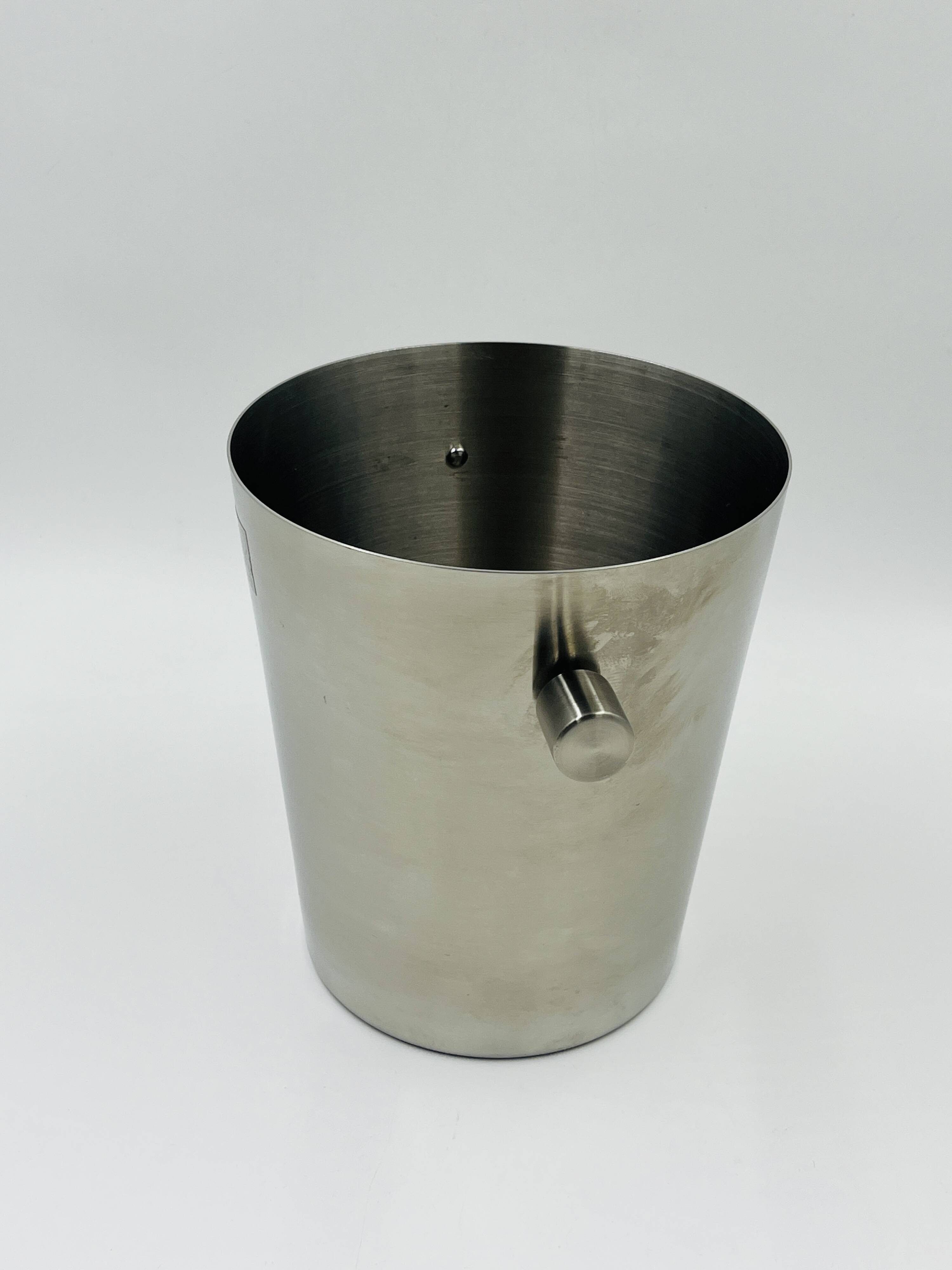 Zack brushed stainless steel champagne bucket