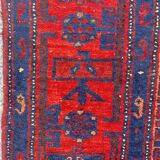 Tapis ancien persan bijar fait main 148x318 cm