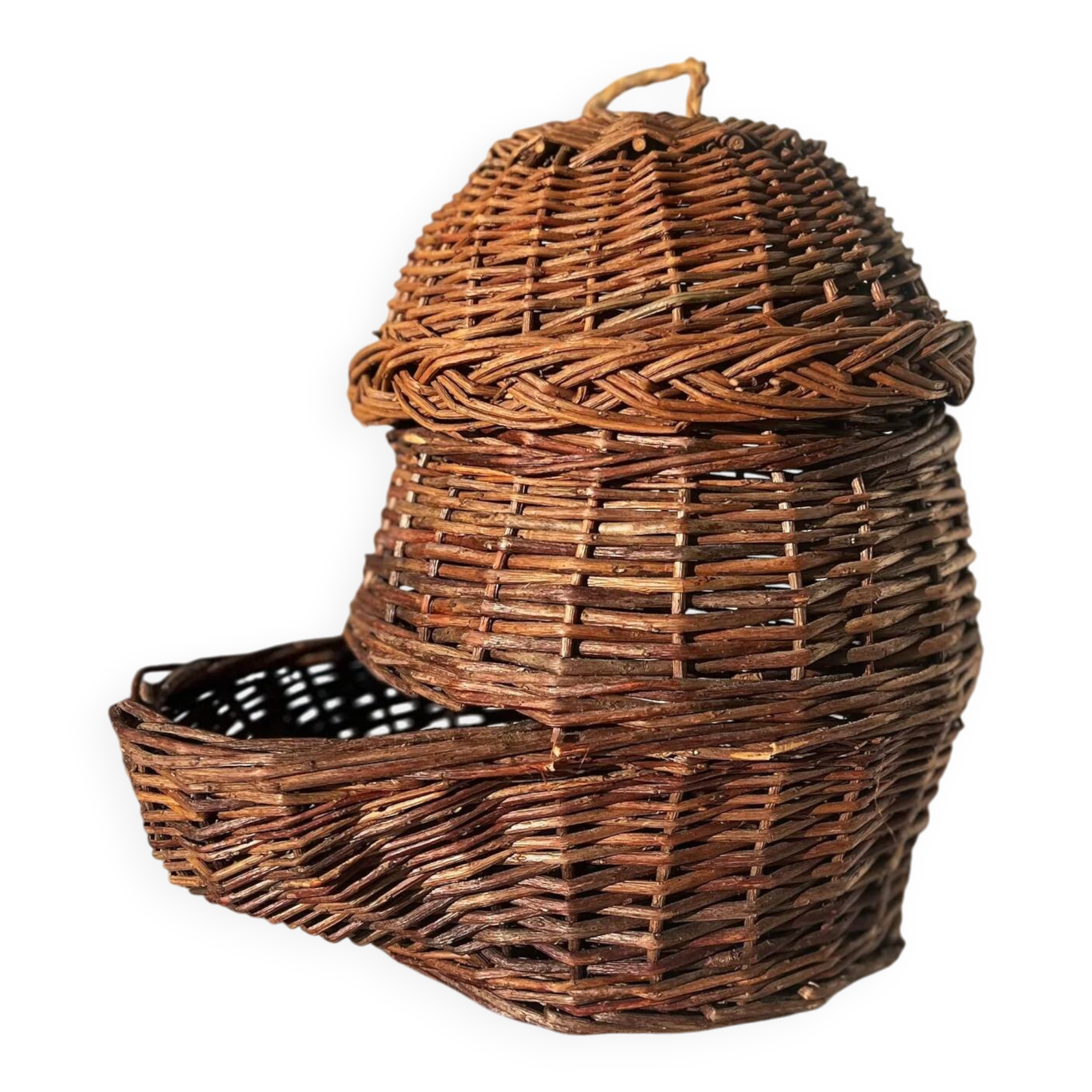 French potato basket with lid