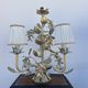 Florentine lamp with foliage from the 1970s.