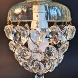 Crystal Chandelier with Tassels and Bell