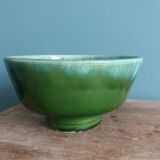 Planter, flower pot in glazed ceramic