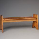 Ensemble de bancs en pin suédois du milieu du siècle par Gilbert Marklund, années 1960