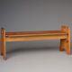 Ensemble de bancs en pin suédois du milieu du siècle par Gilbert Marklund, années 1960