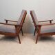Pair of chairs 1960's boomerang